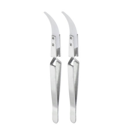 Uxcell 2pcs Precision Reverse Ceramic Tweezer 5.51