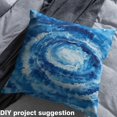 thumbnail image 2 of Castle Fairy Tie Dye Fabric by the Yard 1 Yard,Gradient Watercolor Home Decor Fabric by the Yard,Blue White Room Decor Fabric by the Yard,Microfiber Teens Bedroom Decor, 2 of 6