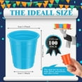 thumbnail image 2 of WarmHaven100 Pcs Halloween 2 oz Plastic Shot Glasses Mini Disposable Shot Cups Small Plastic Neon Cups for Birthday Party Summer Beer Taste Serving Snacks Samples Tastings(Multicolor), 2 of 14