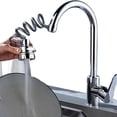 thumbnail image 4 of Pull Out Mini Faucet Filter Splash Proof Sink Faucet Extender 360°Rotating Faucet 3 Modes Water Adjustment Faucet Extension For Kitchen/Bathroom/Toddlers, 4 of 9