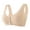 Beige, variant on Plus Size Lingerie for Women Women's Wireless Bra,Khaki XL