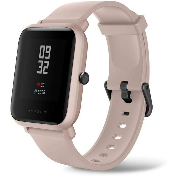 reb Site line Margaret Mitchell Amazfit Bip Lite by Huami with 45-Day Battery Life,24/7 Heart Rate 1.2 Inch  Always-on Touchscreen 3 ATM, US Service and Warranty, Pink - Walmart.com