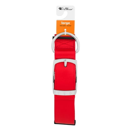 PetWear Collar Large Red, 1.0 CT
