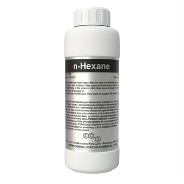 n-Hexane | High Purity Reagent Solvent - 100mL (3.3 Fl Oz)