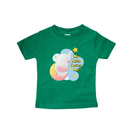 

Inktastic My Nana Loves Me Gift Baby Boy or Baby Girl T-Shirt