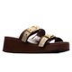 thumbnail image 3 of Sandalias para Mujer Mila 7010 chocolate 24.5, 3 of 6