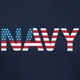 thumbnail image 3 of CafePress - Navy Flag Women's Dark T Shirt - Women's Traditional Fit Dark T-Shirt, 3 of 4