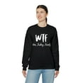 thumbnail image 4 of WTF Wine Turkey Family Sweatshirt, Funny Thanksgiving Sweatshirts for Women, 4 of 4