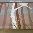 thumbnail image 6 of Ambesonne Forest Place Mats Set of 4, Bird on Leafless Branch, Standard Size, Multicolor, 6 of 6