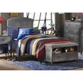 thumbnail image 1 of Hillsdale Urban Quarters Full Panel Bed with Bench in Black Steel, 1 of 1