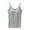 Silver, variant on Yxnmud Solid Color Camisole For Women With Chest Pads And Cups That Can Be Worn Externally