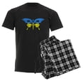 thumbnail image 6 of CafePress - Cool Ukraine Flag Ukrainian Pride Native H Pajamas - Men's Dark Loose Fit Cotton Pajama Set, 6 of 7