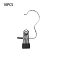 thumbnail image 3 of Toystoory 10 piezas de soporte de ropa de Metal portátil para exteriores, ropa interior, lencería, medias, guantes, Clips de gancho, Kit surtido de Hotel Almacenamiento y organización del hogar Toystoory HA071435-00B, 3 of 6