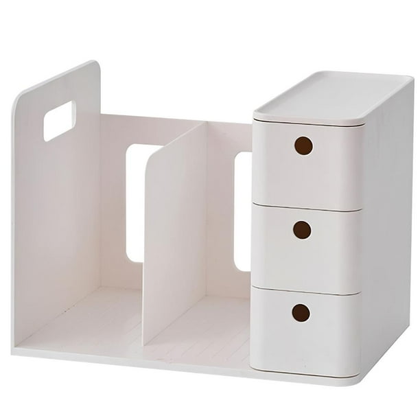 Multifunction Bookshelf Storage Rack Desktop Drawer Type Book File