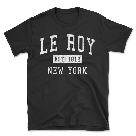 Le Roy New York Classic Established Men's Cotton T-Shirt