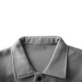 thumbnail image 5 of Rutainlusire Mens Trendy Casual Buttoned Comfy Shirts Jackets Men's Base Shirt Casual Pocket Loose Brushed Long Sleeved Jacket, 5 of 6
