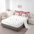thumbnail image 4 of Erosebridal Red Dripping Baseball Stitch & Batter Silhouette Graphic Twin Bedding Sets 7-Piece, Baseball Graphic Bedding Comforter Set for Boys And Girls Kids,Ultra Soft Home Decor, 4 of 5