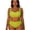 Green bathing suits for women, variant on Plus Size Bikini Bathing Suits for Women 2 Piece High Cut Swimsuits Bottoms Twist Front Bikini Tops Built in Bra Ladies Swimsuits Sets Blue,Size XL