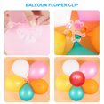 thumbnail image 4 of SHISUYAN 50pcs 5in1 Flower Shape Balloon Clips Holder for Wedding Birthday Party, 4 of 8
