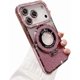 thumbnail image 1 of Funda para teléfono con purpurina brillante compatible con iPhone 17 Pro Max, protector de lente de cámara con soporte, cubierta suave con diamantes de imitación brillantes, 1 of 6