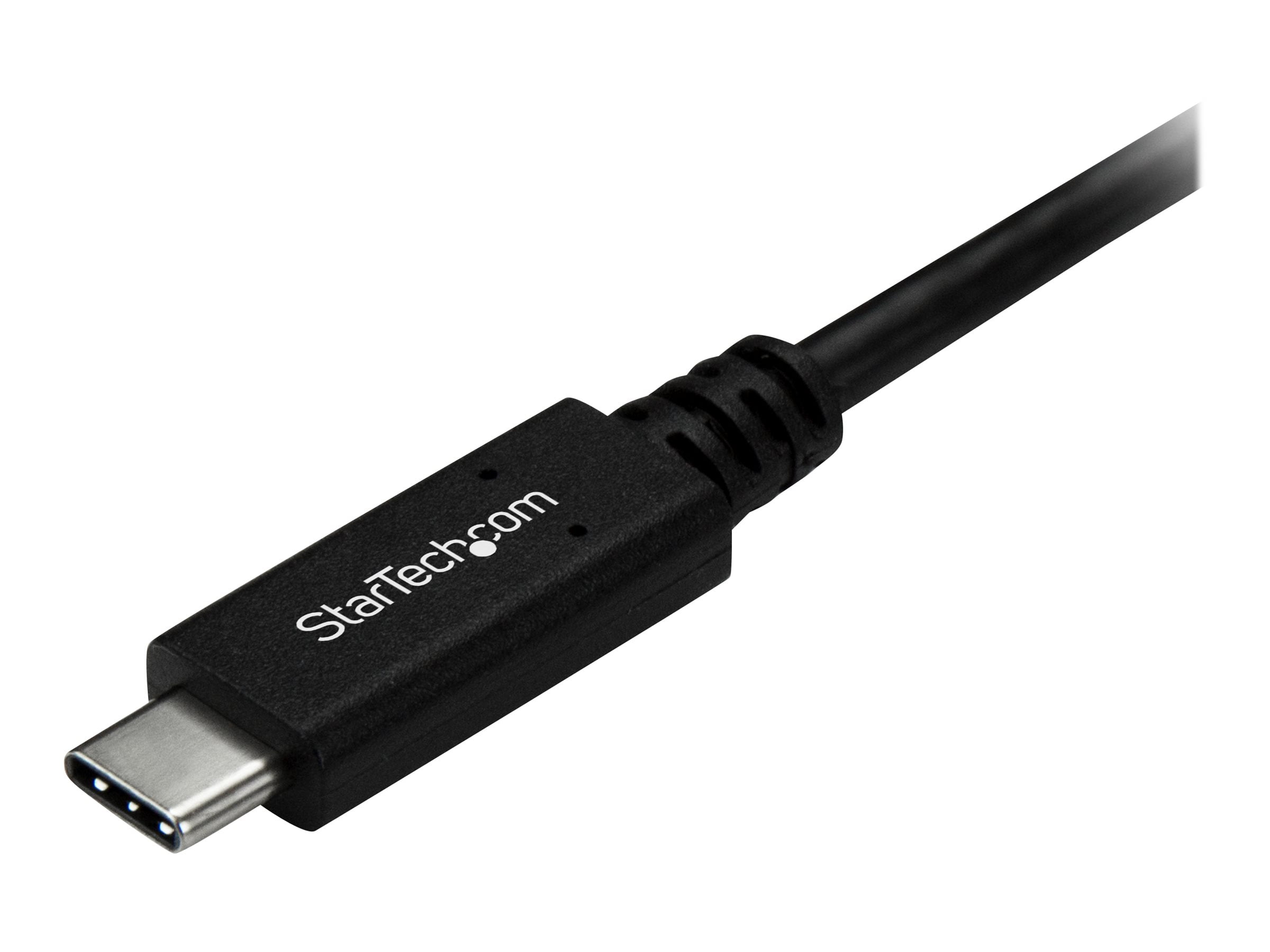 StarTech.com USB315AC1M Black USB to USB-C Cable - M/M
