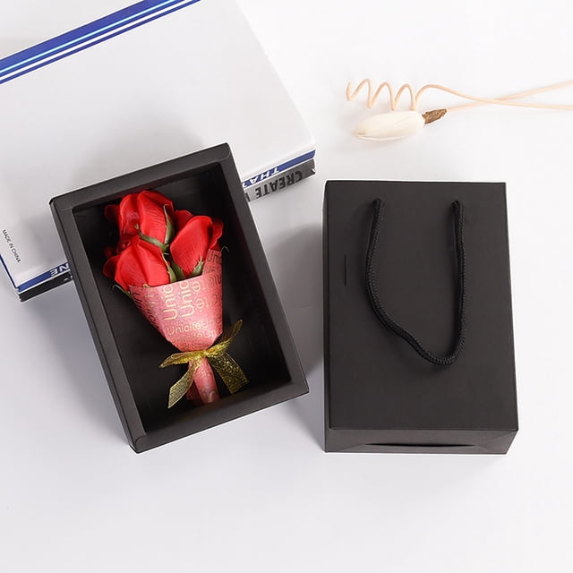 onlyliua Buscador de Regalos Regalo Del Día de La Madre Ramo de Jabón de Flores de Rosa Inmortal Decoración de Fiesta de Boda para Mujeres