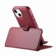 thumbnail image 4 of CASENEO MW-07 For iPhone 15 Magnetic Case RFID Blocking Wallet Stand Leather Phone Cover with Wristb, 4 of 5