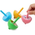 thumbnail image 1 of 4PCS Kids Spinning Top Interactive Novelty Wood Spinning Toy Spinner Top, 1 of 10