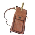 thumbnail image 4 of Walker & Williams DPV-1 Chestnut Drum Stick Bag with Detachable Straps Holds 10-12 Pairs, 4 of 8