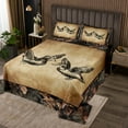 thumbnail image 2 of Hunting Duck Bedspread Set King Tree Branches Camo Mallard Duck Quilt Set For Hunter,Rustic Farmhouse Cabin Coverlet Set Men,Camouflage Wildlife Animal Bedding Set 3 Pcs, 2 of 5