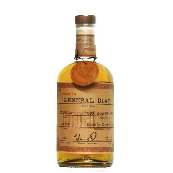 Tequila General Diaz Añejo 750ml General Diaz Tequila Añejo