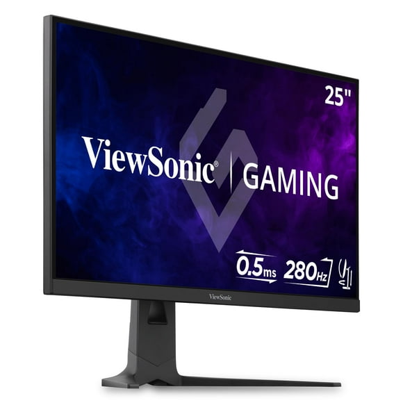 ViewSonic XG2536 Monitor para juegos IPS de 25 pulgadas, 1080p, 0,5 ms, 280 Hz, con FreeSync Premium, iluminación RGB, ergonomía avanzada, HDMI 2.0, DP y USB-C de 65 W