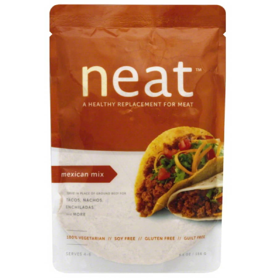 Neat Mexican Mix Meat Replacement, 5.5 oz, (Pack of 6) by