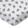 SheetWorld Fitted 100% Cotton Percale Play Yard Sheet Fits BabyBjorn Travel Crib Light 24 x 42, Doggies