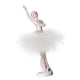 thumbnail image 4 of Estatua de niña bailarina, decoración del hogar, escultura de niña, accesorios de fotografía, decoración de escritorio moderna Levantar la mano derecha, 4 of 9