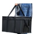 thumbnail image 2 of LOVEVER 1 Pce TTTG Sac Thermique Extra-Grand - Sac de Livraison d'Aliments Isolé de Qualité Commerciale Robuste Rétention Chaud/froid Conception Pliable Poignées Renforcées - Plus Isolant Que l'Aluminium, 2 of 5