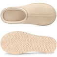 thumbnail image 3 of Litfun Memory Foam Slippers for Women Men Cozy Warm House Shoes Indoor and Outdoor, Apricot, 3 of 7