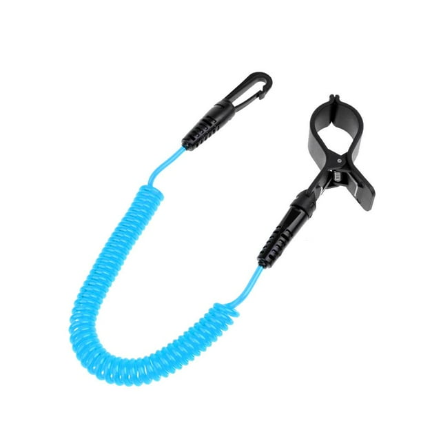 Correa de seguridad para remo de kayak/canoa MagiDeal, color azul.