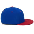 thumbnail image 5 of OC Sports CAGE25 Flexible Fitting Cap - Royal Red, 5 of 5
