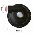 thumbnail image 4 of Cyclone Cover for Vacuum Cleaner Dust Collector Cyclone Filter,Black, 4 of 5