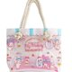 thumbnail image 2 of Bolsos de hombro de dibujos animados para mujer, bolso impermeable Kawaii para estudiante universitario, Mymelody Cinnamorol Purin, paquete de Anime, 2 of 4