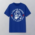 thumbnail image 2 of Short Sleeve Womens Tees Fashion Tops Graphic Print Casual Crew Neck Shirts Summer, 2 of 3