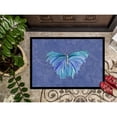 thumbnail image 3 of Carolines Treasures 8855MAT Butterfly on Slate Blue Doormat 18x27 27"L x 18"W multicolor, 3 of 4