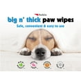 thumbnail image 3 of Big 'N Thick Paw Wipes, 3 of 7