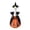 A, variant on Halloween Witch Porch Goose Outfit, Spooky Skeleton & Pumpkin Print Dress for Lawn Goose Statue Halloween Decor
