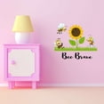 thumbnail image 3 of Children Bee Brave Cute Animal Wall Decal Decoration Inspirational Quote Bee Brave Vinyl Quote Decal Lasts Years and Easily Removable - Size: 20 In(W) x 16 In(H), 3 of 5