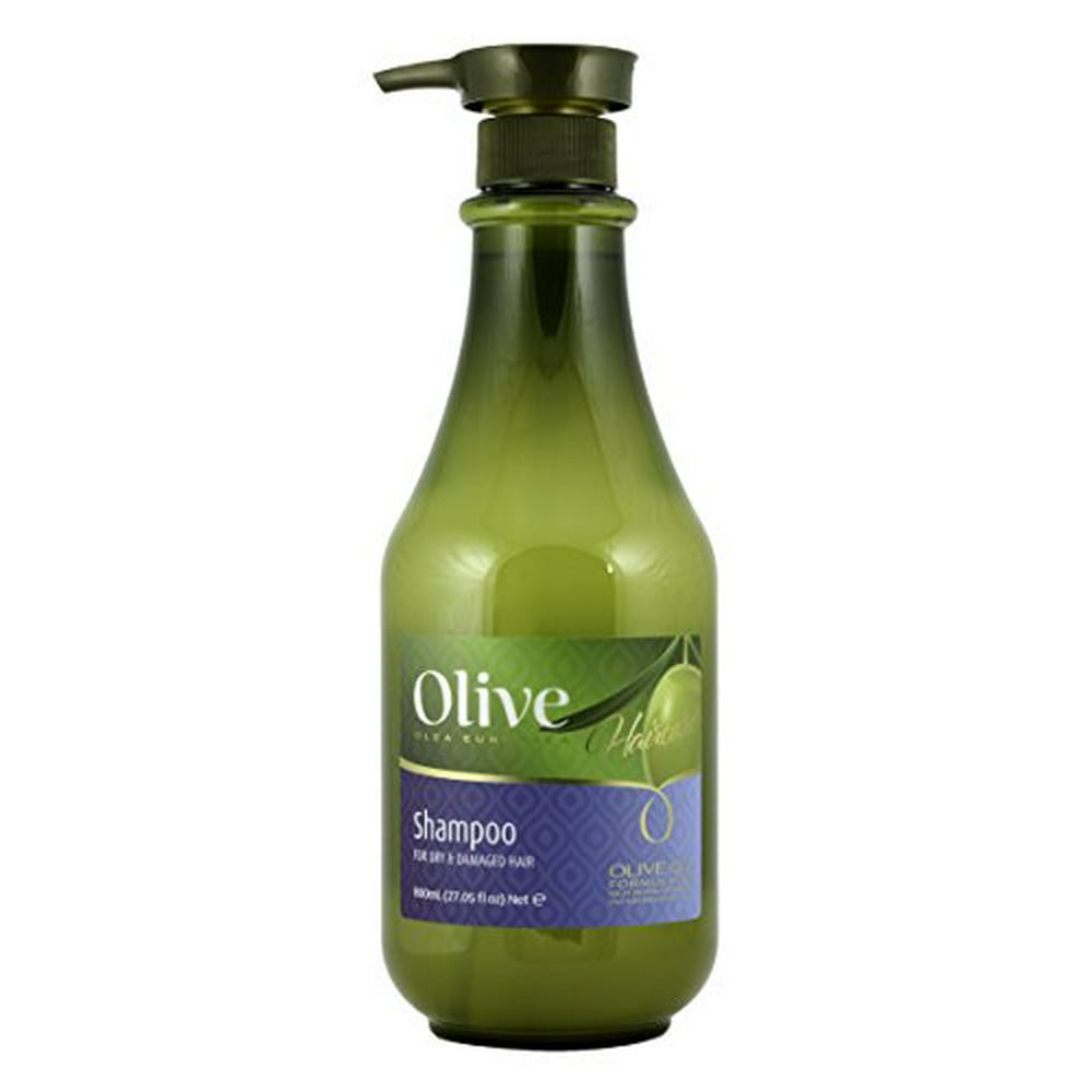 Cleansing Olive Shampoo by Frulatte with Organic Olive Oil for dry and