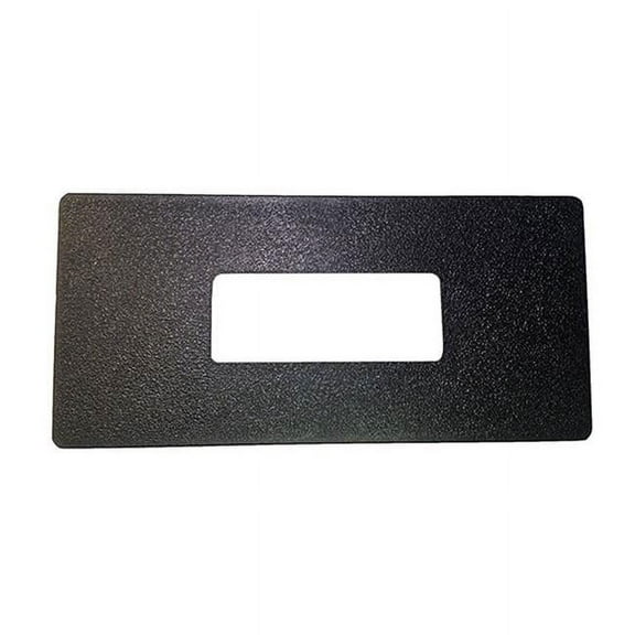 Hydro-Quip 80-0510B 8.5 in. x 4 in. OD Lite Leader & Lite Digital Spaside Adapter Plate, Black