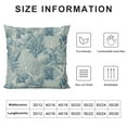 thumbnail image 6 of Wuche Nautical CoastalThrow Pillow CoversSummer Ocean Themed Seashell Coral Starfish Pillow Cases Set of 2 Soft Cotton Square Cushion Covers for Home Couch Sofa Patio Bedroom Multiple specifications, 6 of 6