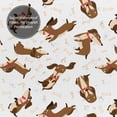 thumbnail image 5 of Shower Curtain, Dachshund bones funny cute Waterproof Fabric Plastic Shower Curtain, Drying Fast Bathroom Curtain with 9 Buttonholes, Ruffle Shower Curtain 60x72in, 5 of 8